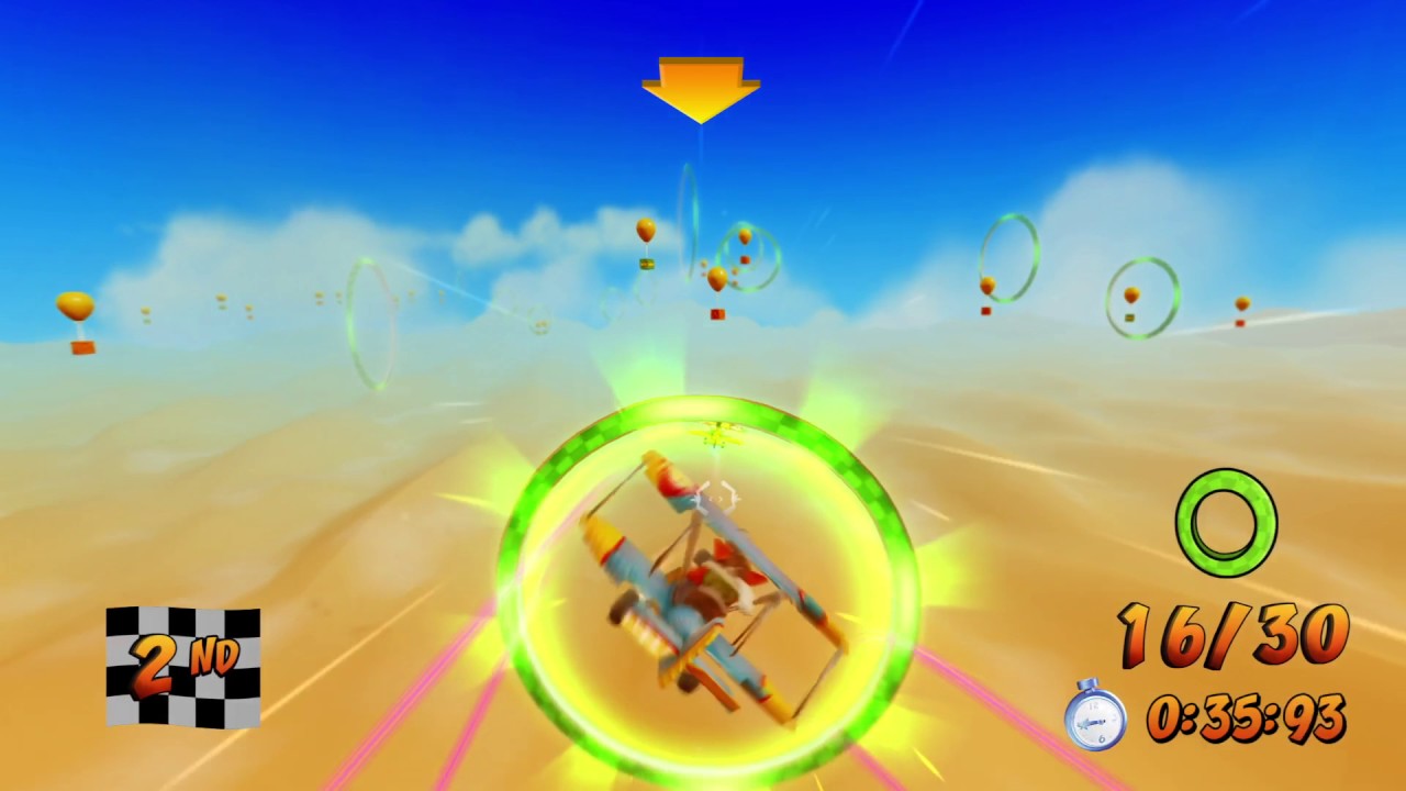 Crash Bandicoot N. Sane Trilogy: Rings of Power (Time Trial - Platinum Relic)