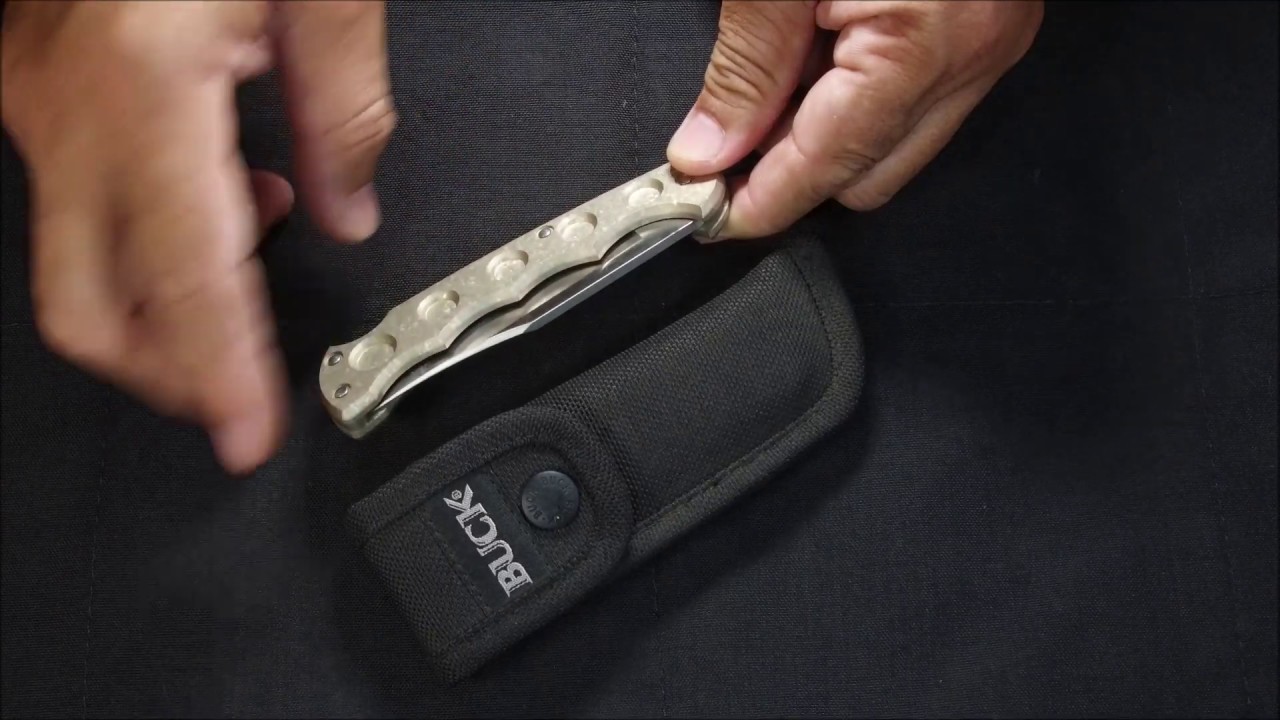 The Samoshow ep18: Buck Titanium 110 Folding Hunter