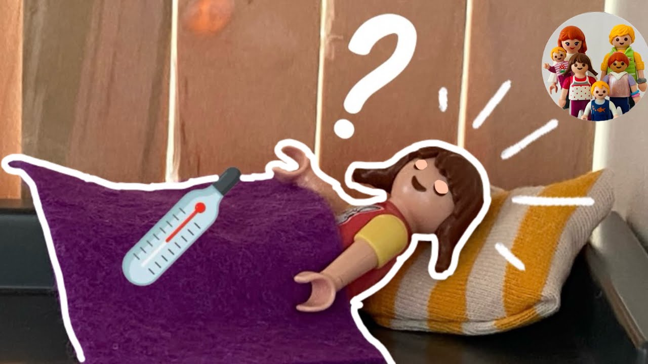 Ist Marie wirklich krank ?🌿🌡️//Kinderfilm//playmobil Familie Woll 