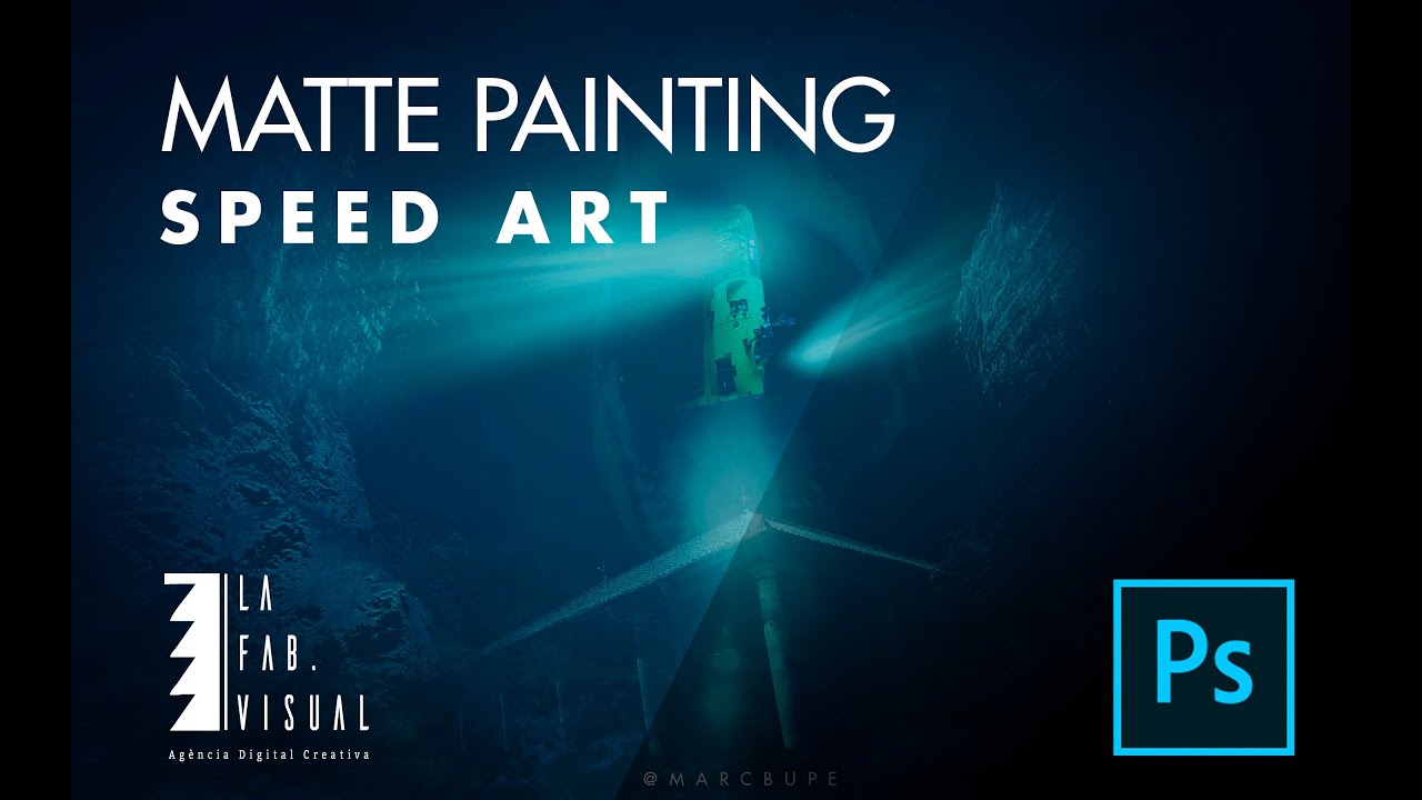PORXADA Matte painting - Speed art (#Photoshop) | La fabrica visual