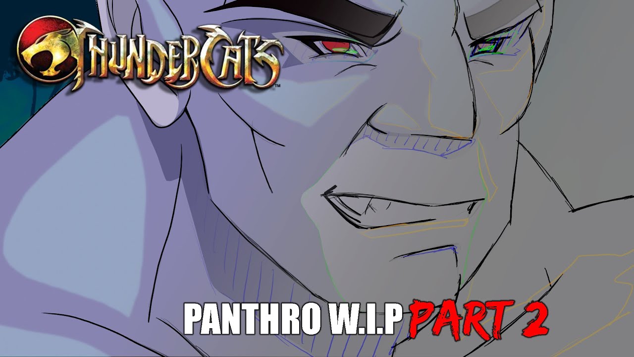 Grease Pencil Panthro W.I.P(part 2)