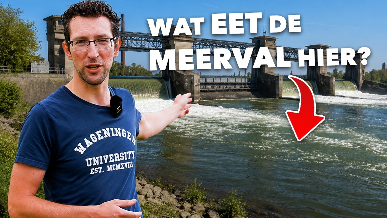 Wij VANGEN MEERVAL voor een ONDERZOEK! EET hij echt ALLES OP?