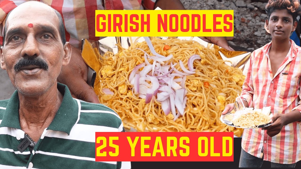 Best Ever Fast Food Recipes in Indian Streets | Girish Noodles | Rajahmundry