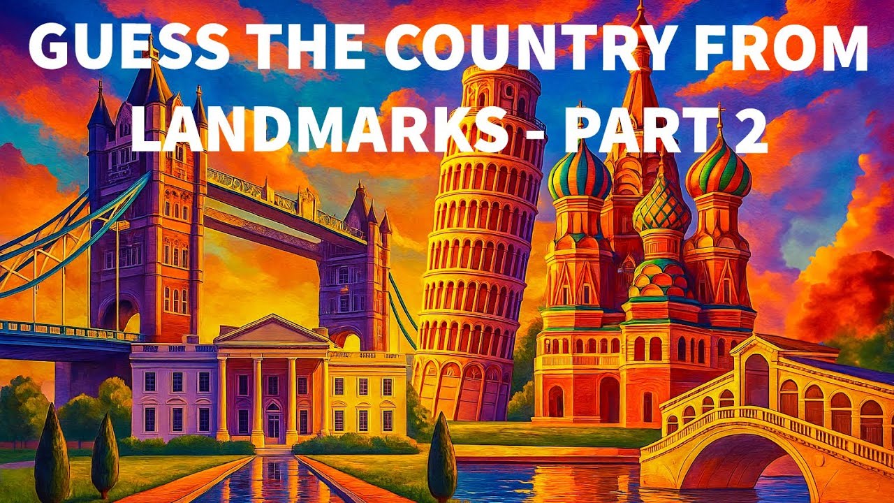 🌍 Guess the Country from Landmark – Part 2 | Famous Landmarks Quiz | Geography Quiz Challenge