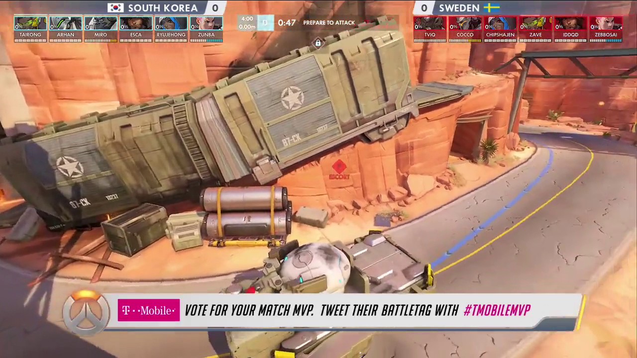 Korea vs Sweden | Overwatch World Cup | Semifinal 2  |