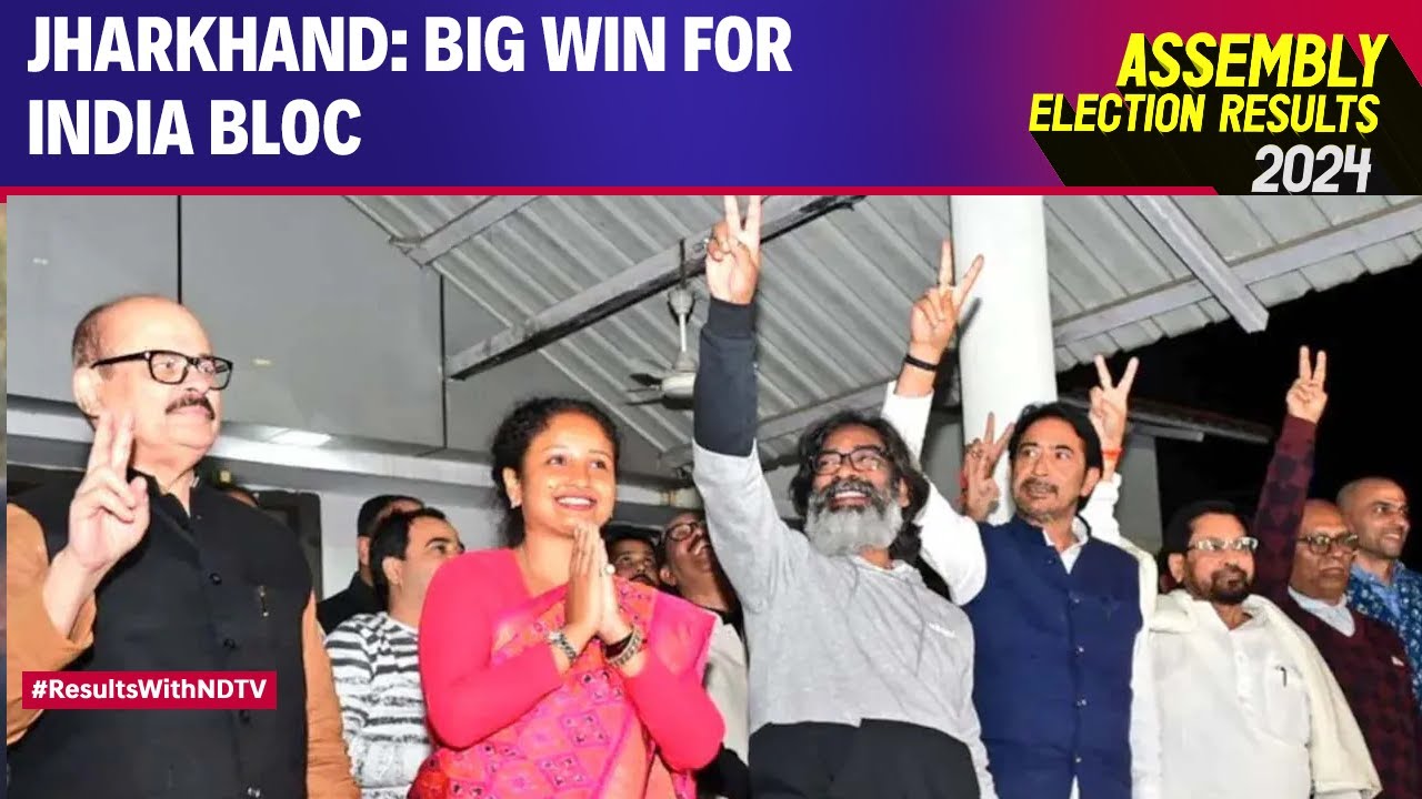 Jharkhand Election Results 2024: Big Win For INDIA Bloc