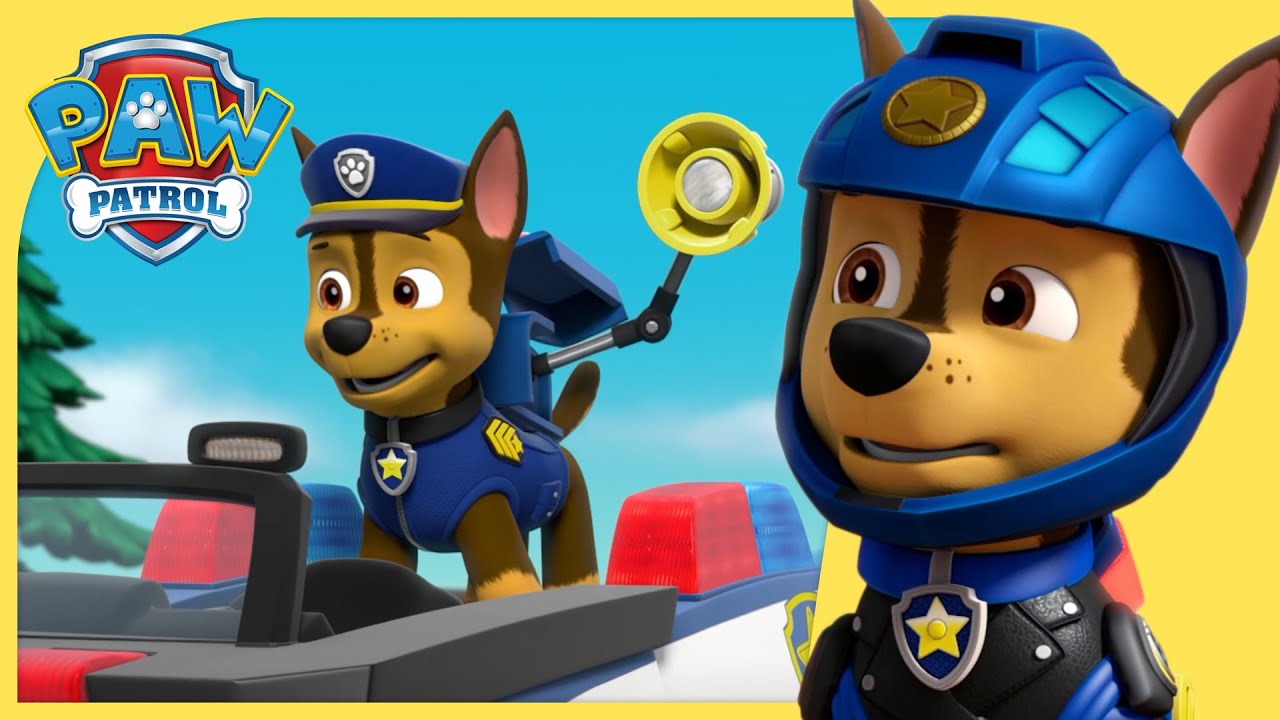 Over 1 Hour of Chase Rescue Knights Episodes and More - PAW Patrol - Cartoons for Kids Compilation