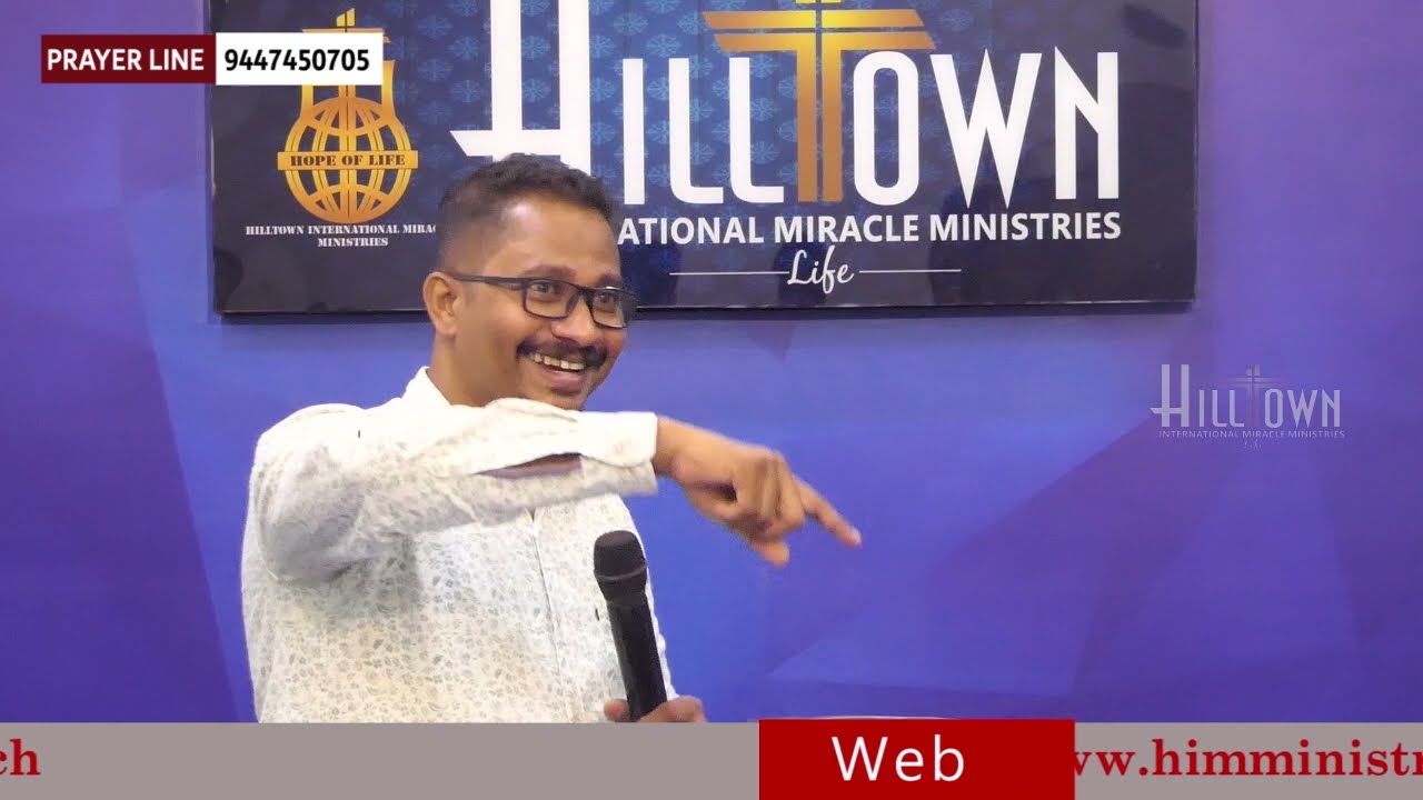 GOD IS IN CONTROL (Jacob G Paul, Senior Pastoral Hilltown Ministries)