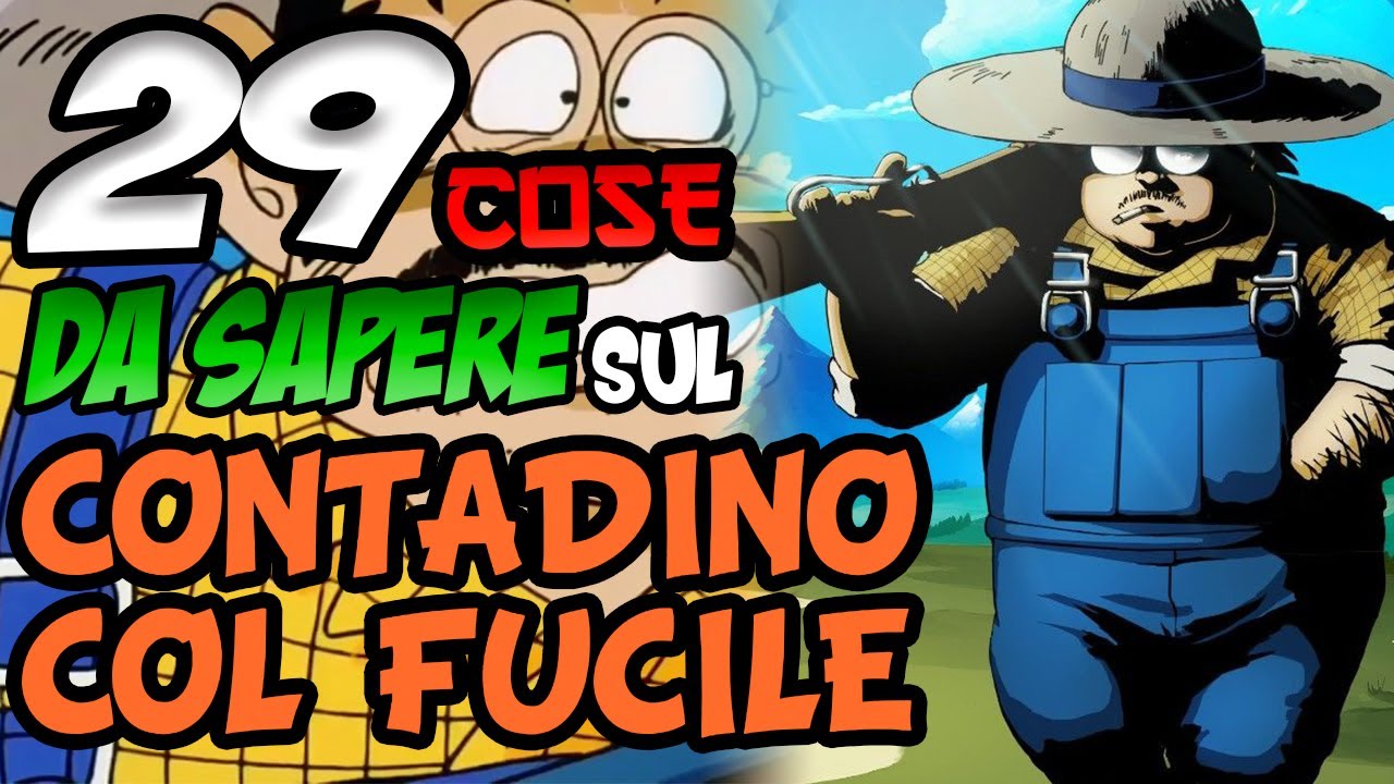 29 Cose che NON SAI sul Contadino Col Fucile di Dragon Ball
