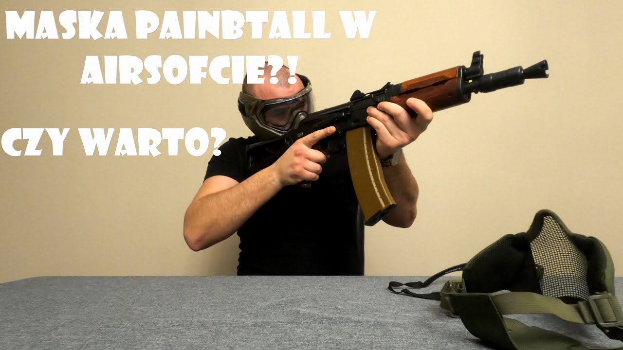 Maska Paintball w Airsoft? Moje osobiste odczucia z użytkowania i własna opinia.