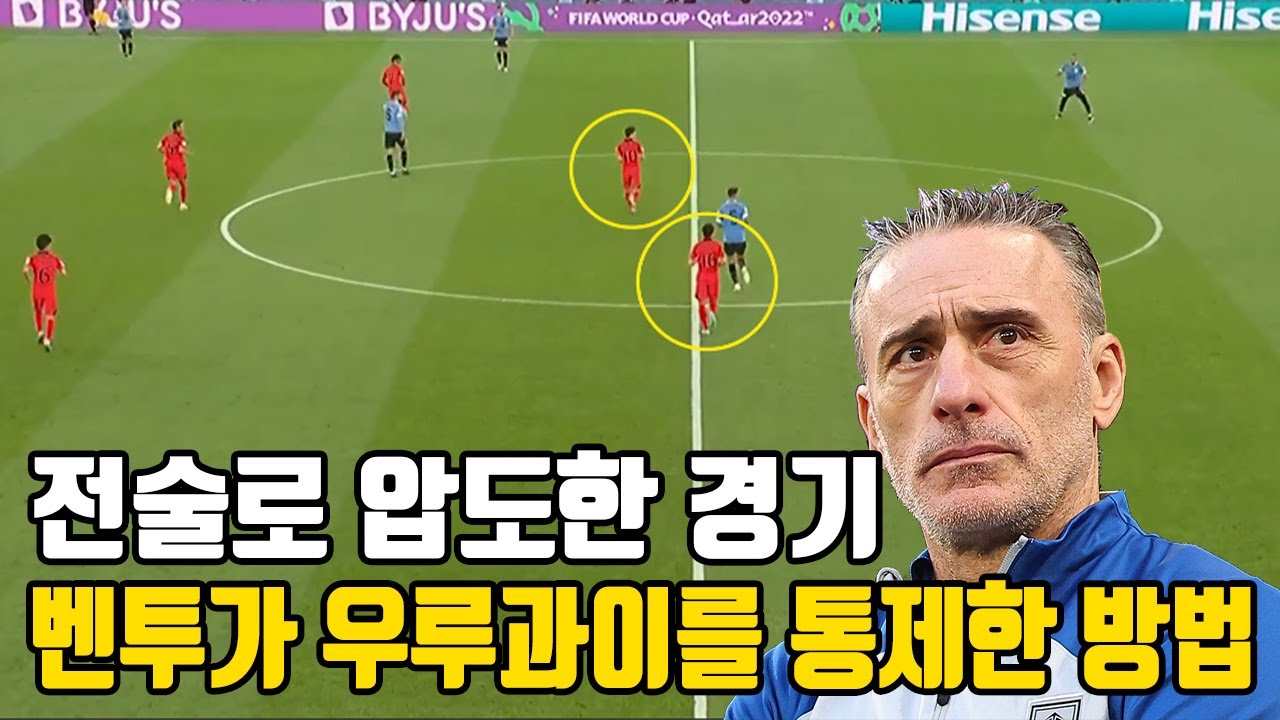 [카타르월드컵] 한국은 어떻게 우루과이를 압도했을까? 벤투가 준비한 수비 전술