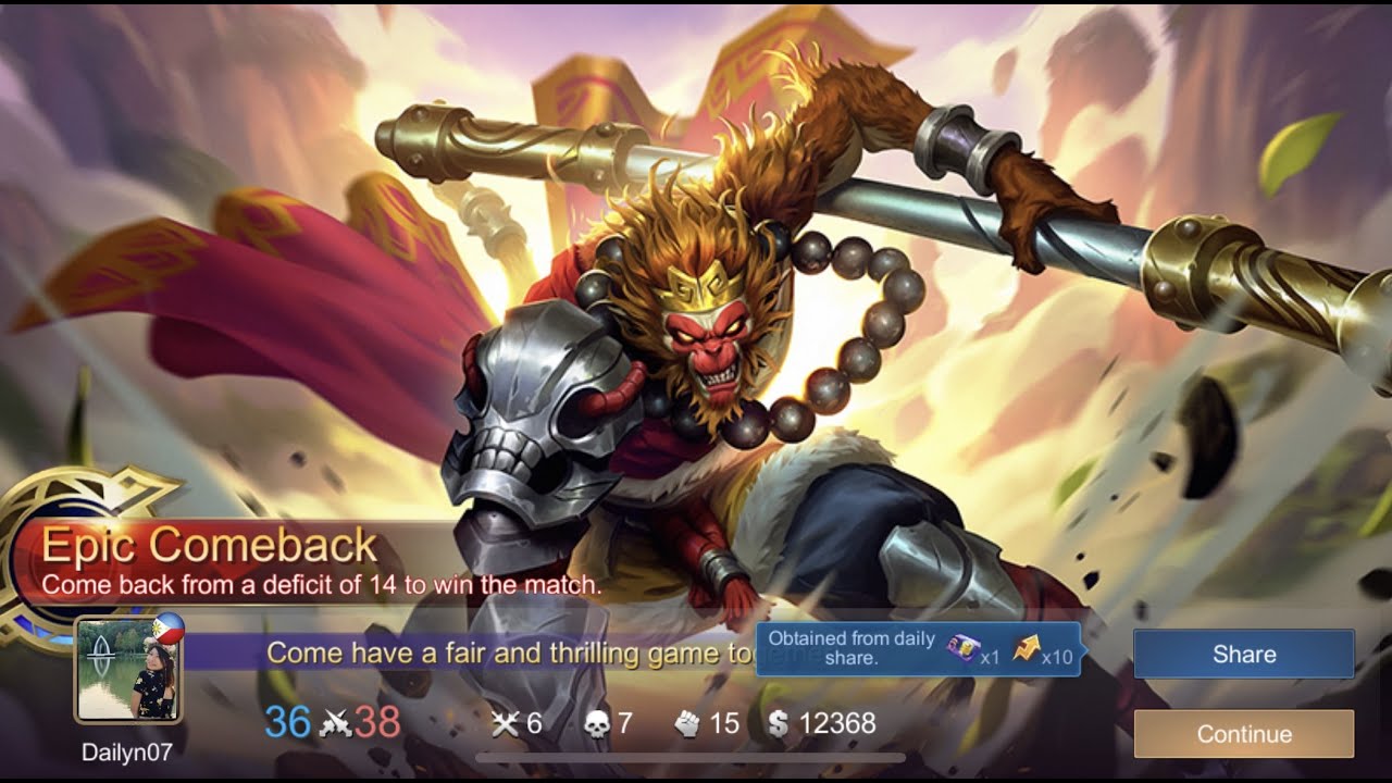 SUN EPIC COMEBACK