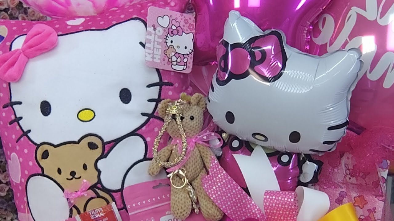 Arreglo cumpleaños Hello Kitty 