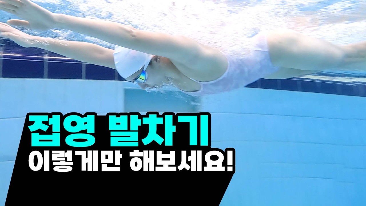 접영 발차기 기초의 중요성!