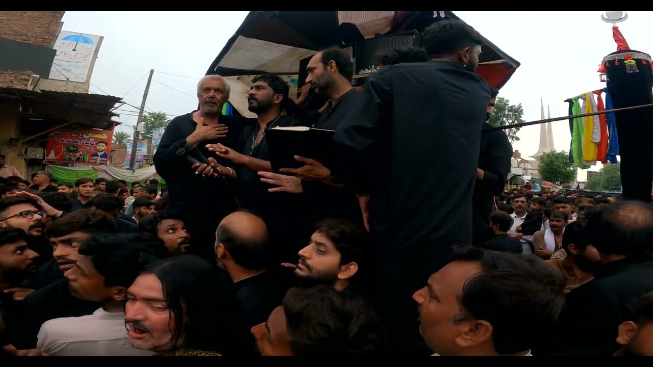 Tazia Jaloos In Jaranwala l karbal tu piya likhda |10 Muharram-4K