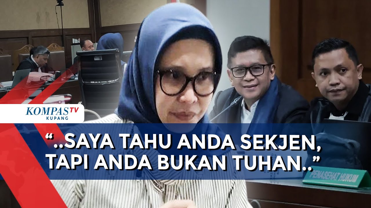 Memanas! Saksi Riezky PDIP Di Sidang Hasto: Anda Sekjen Partai, Tapi Anda Bukan Tuhan!