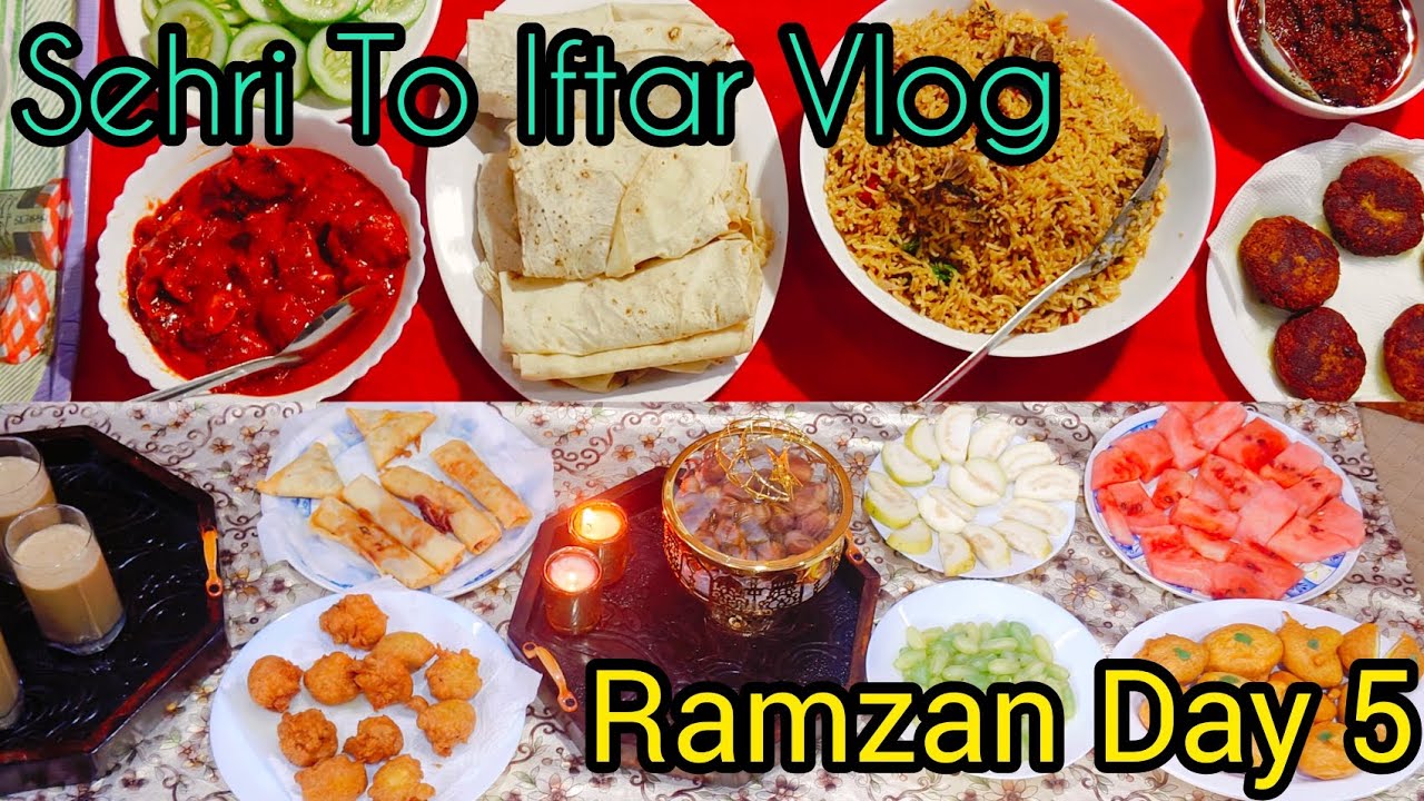 Ramzan Day 5/30 🌙 | Sehri To Iftar Vlog #yt #ramzan #ramzanblog #trending #viral #vlog