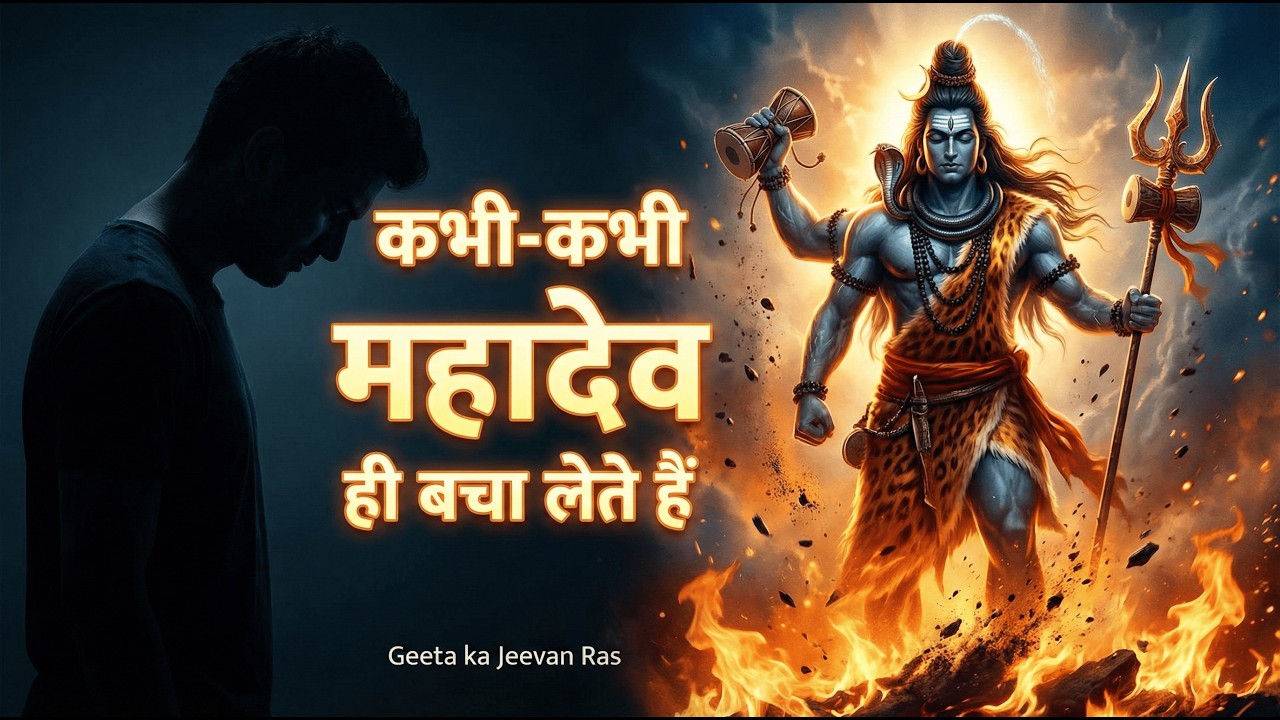 कभी-कभी महादेव ही बचा लेते हैं | New Mahadev Song | Bholenath Power Song | तू ही मेरा तांडव काल 🔥