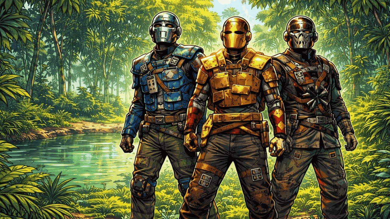 THIS IS HOW WE PROGRESSED IN THE JUNGLE AS A TRIO IN RUST