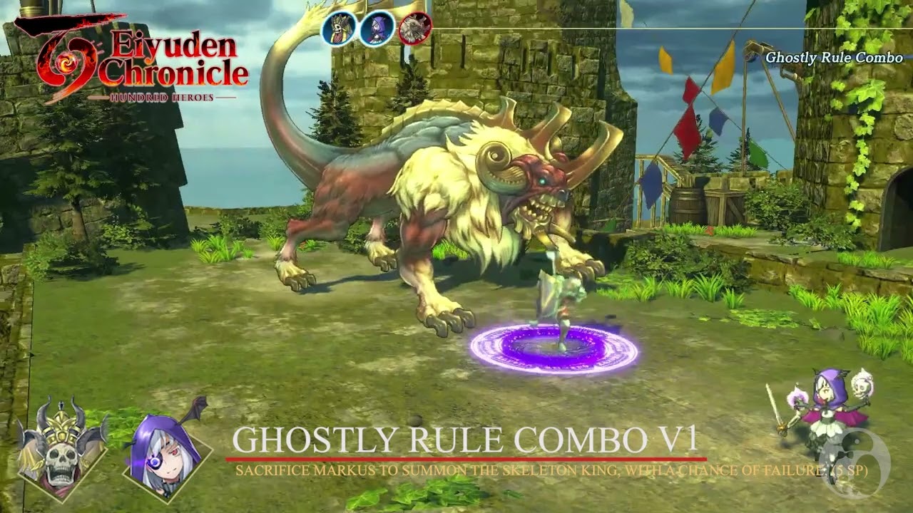 All Heroes Combo Compilation - Eiyuden Chronicle Hundred Heroes