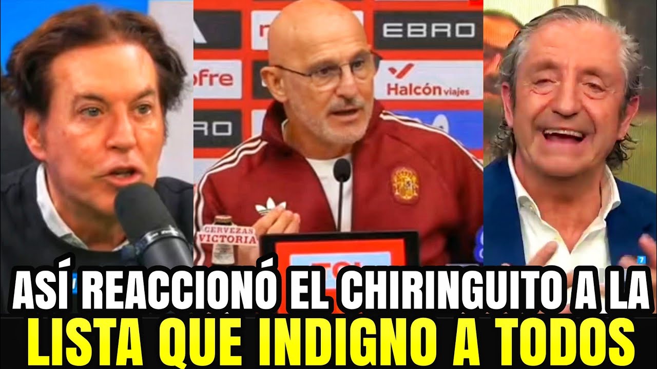 🚨EL CHIRINGUITO EXPLOTA CON LA CONVOCATORIA DE ESPAÑA🔥😱