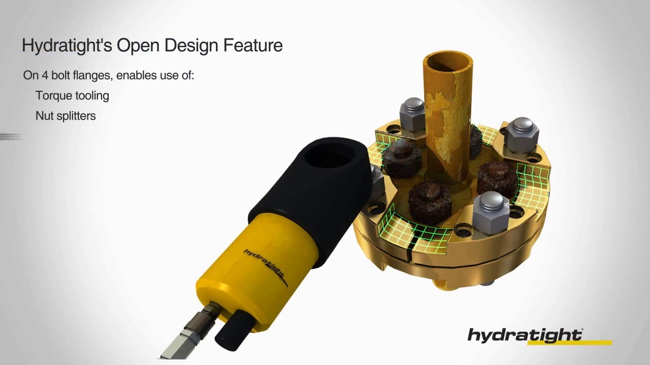 Hot Bolting - Hydratight MorSafe™ Clamp animation