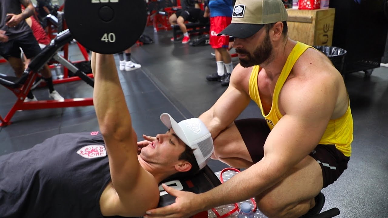 CHEST DAY WITH GRIFFIN JOHNSON/90 DAY TRANSFORMATION