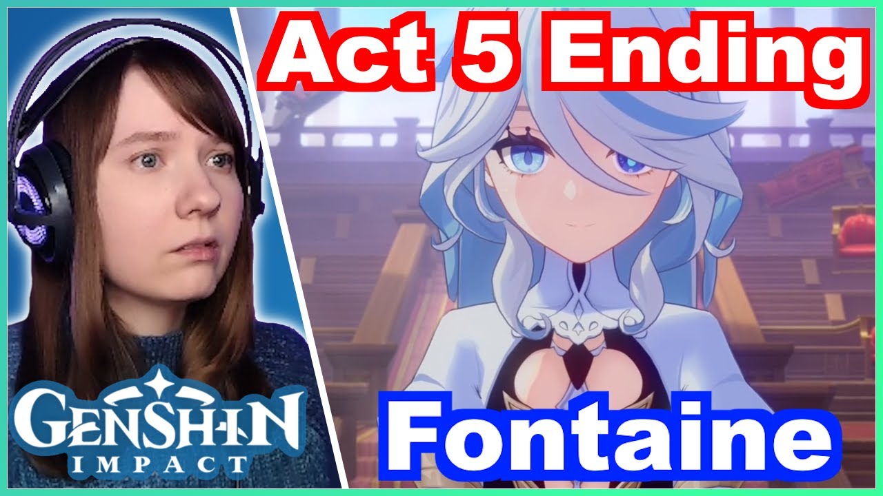 FURINA...? FONTAINE ARCHON QUEST Act 5 Ending Reaction - Genshin Impact PS5 Gameplay | Part 60