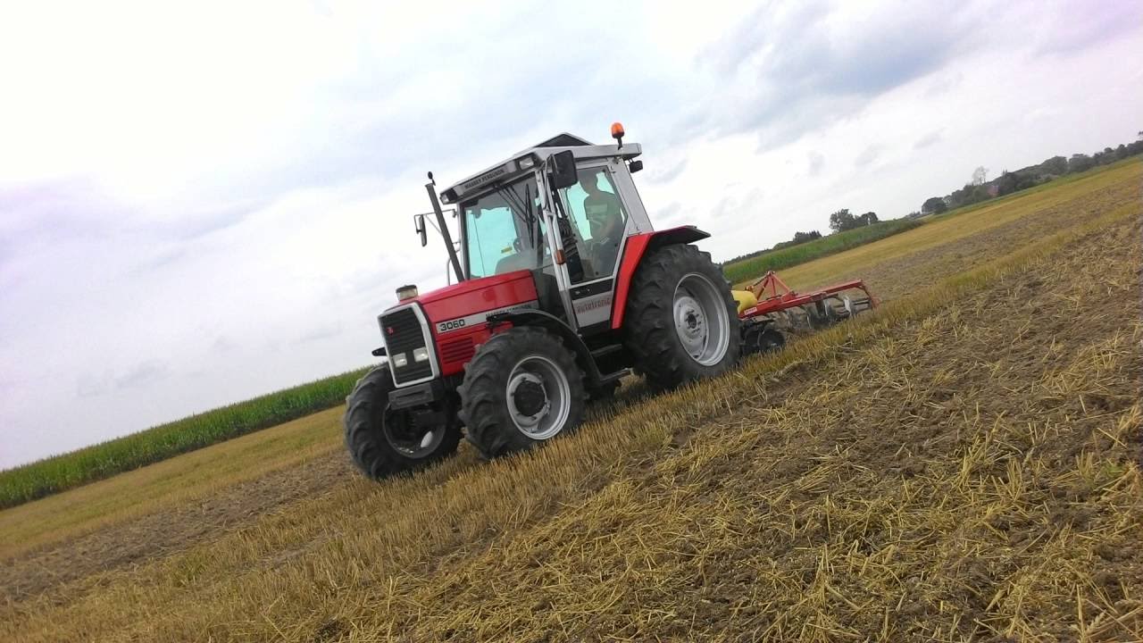Prace Pożniwne - Talerzowanie 2016 / Massey Ferguson 3060