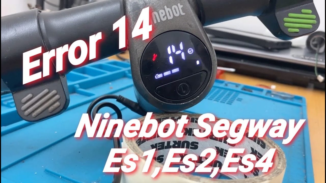 Error 14 en un ninebot segway ES1,ES2,ES4