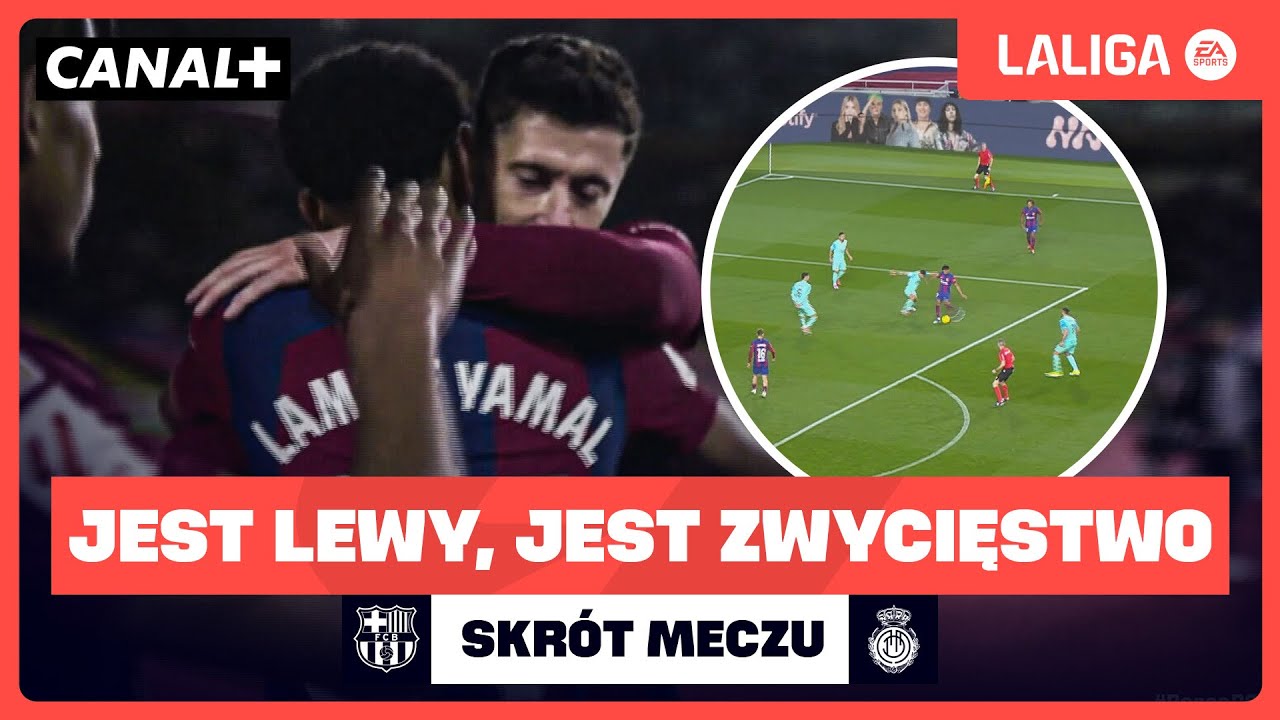 LEWY NA BOISKU - BARCA STRZELA, MALLORCA SKOŃCZYŁA NA STRASZENIU! BARCELONA - MALLORCA, SKR&Oacute;T MECZU