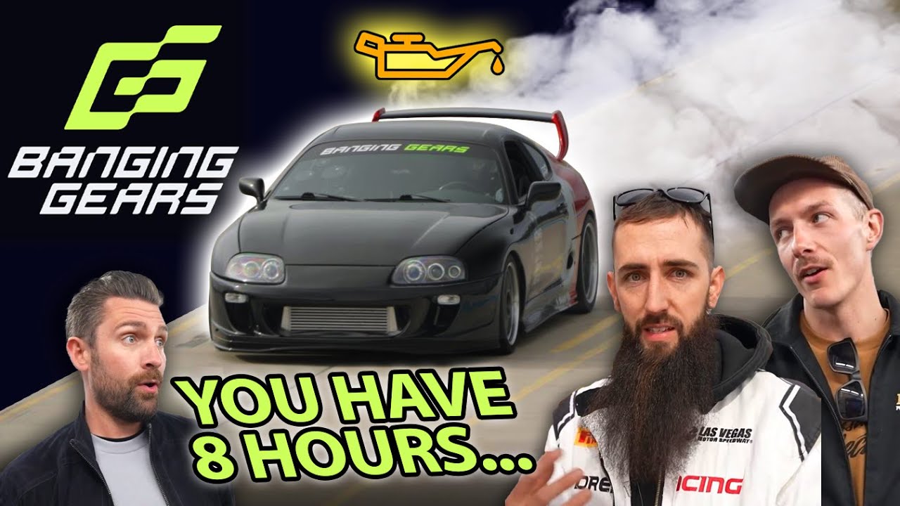 BLOWING UP MY 2JZ SUPRA ON TV!! | Can we fix it? | Banging Gears