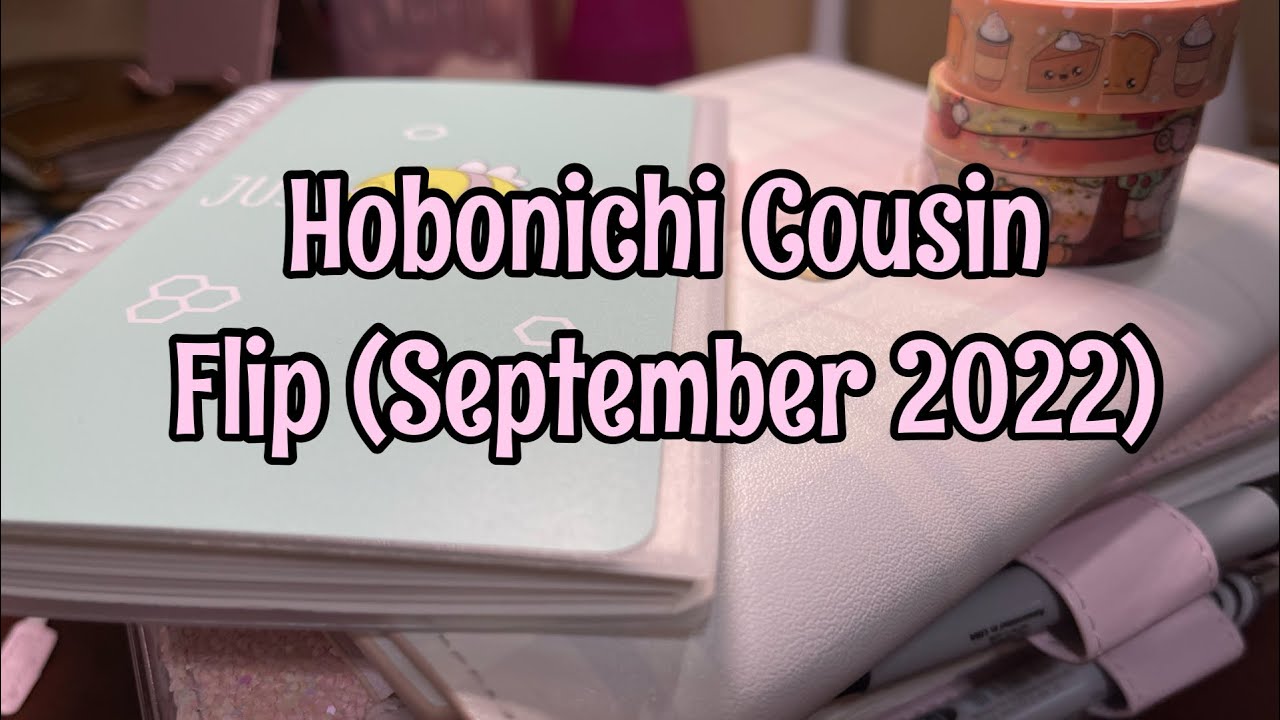 Hobonichi Cousin September Daily Pages