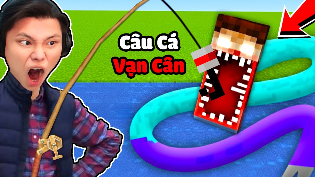 JayGray Câu Cá Vạn Cân Trong Minecraft Tập 1🤑🌊Hành Trình Săn Cá Mập Megalodon Mạnh Nhất Đại Dương