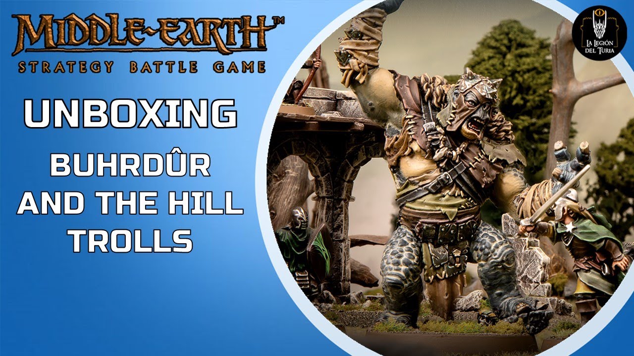 Middle Earth SBG: Unboxing: Buhrdur y los Trolls de las colinas