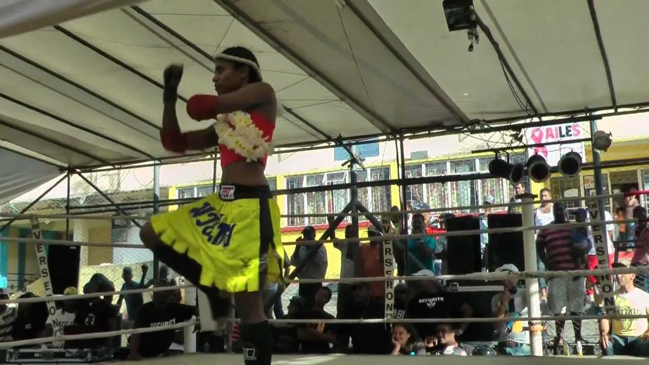 Female Fighter Ranini Cundasawmy  Mix Fight - 2012 Mangalcan