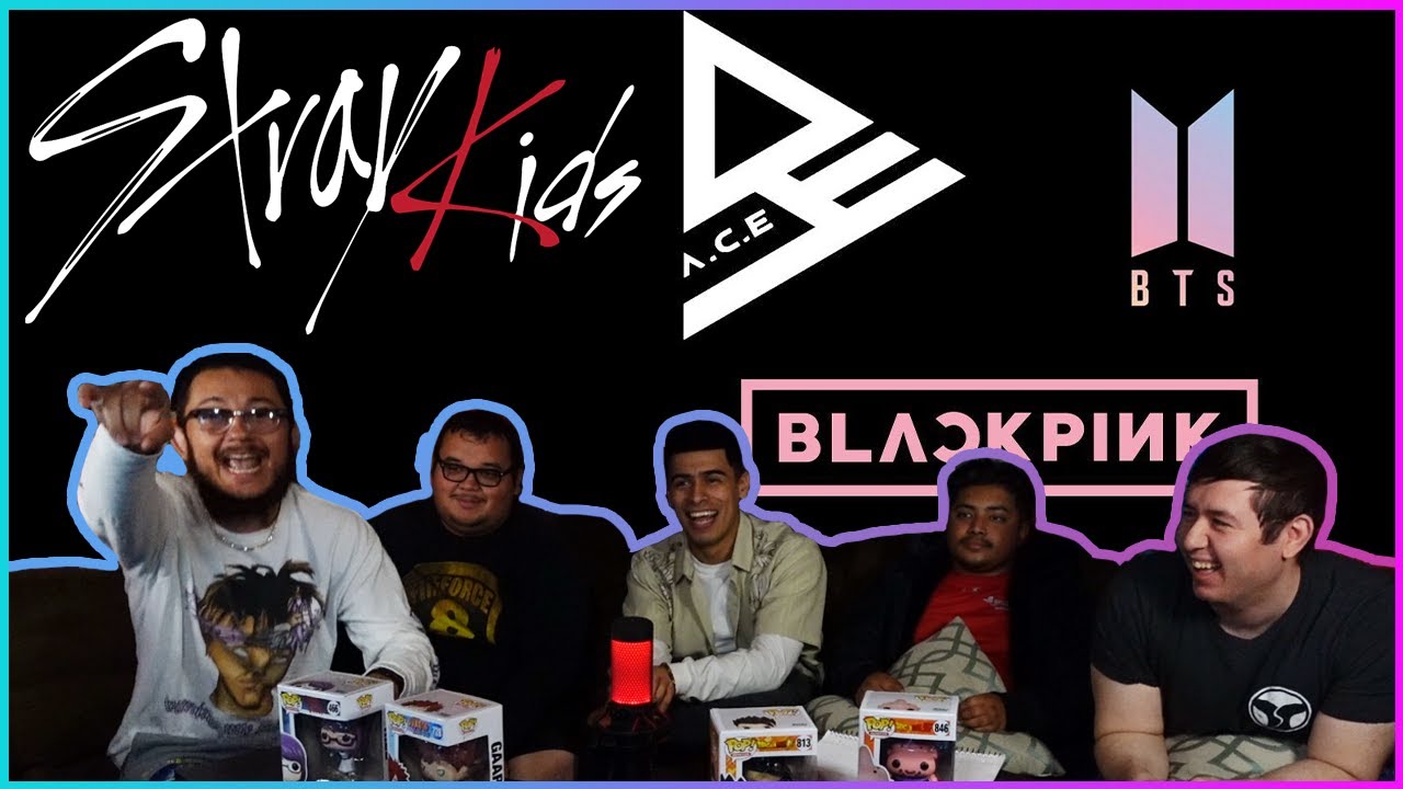 AMAZINGG!!!! REACTING TO KPOP FOR THE FIRST TIME!!!! (BTS, BLACKPINK, A.C.E, STRAY KIDS)