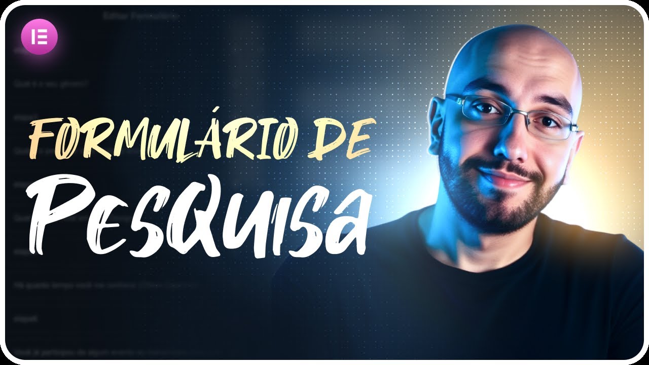 Formul&aacute;rio de Pesquisa com Elementor