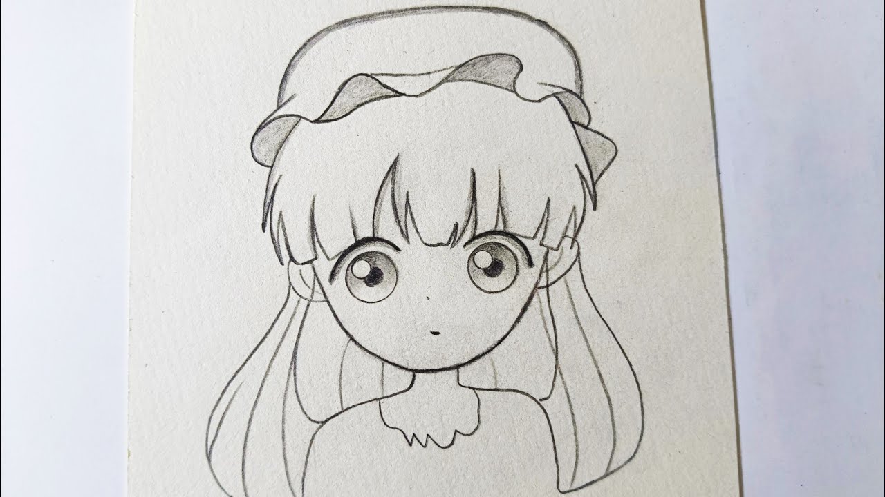 رسم كوزيت من انمي البؤساء /رسم البؤساء /رسم سهل