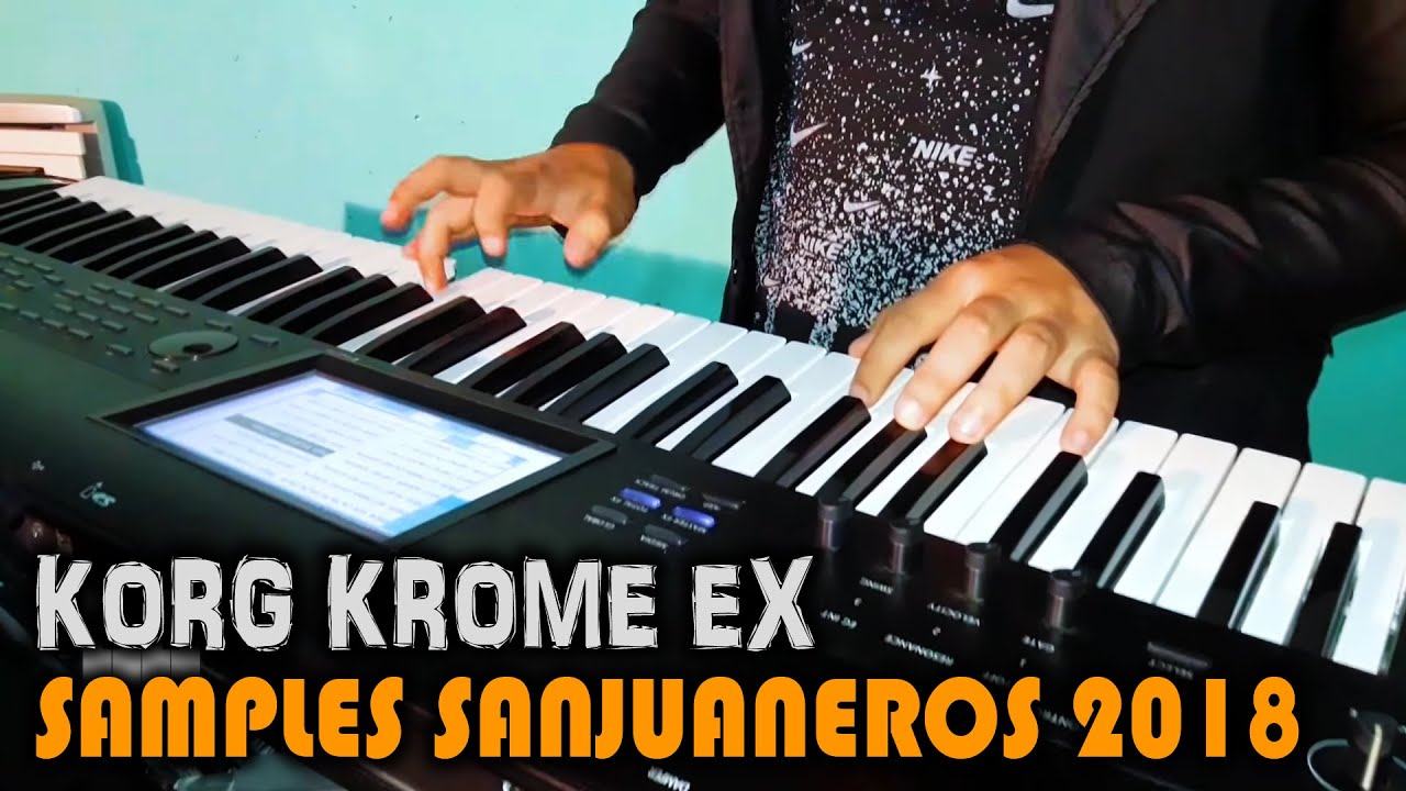 MIX CUMBIA SANJUANERA ➤ KORG KROME 🔥| SAMPLES SANJUANEROS 💣