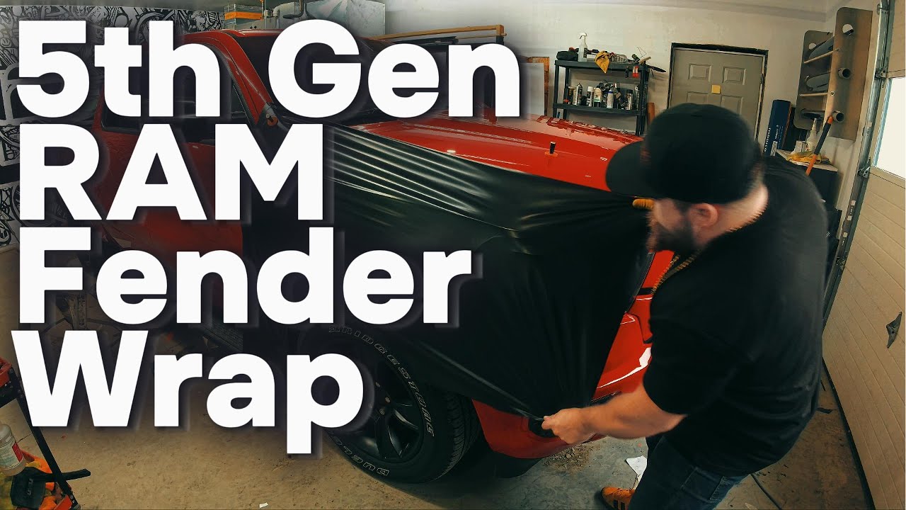 5th Gen Ram Fender Wrap