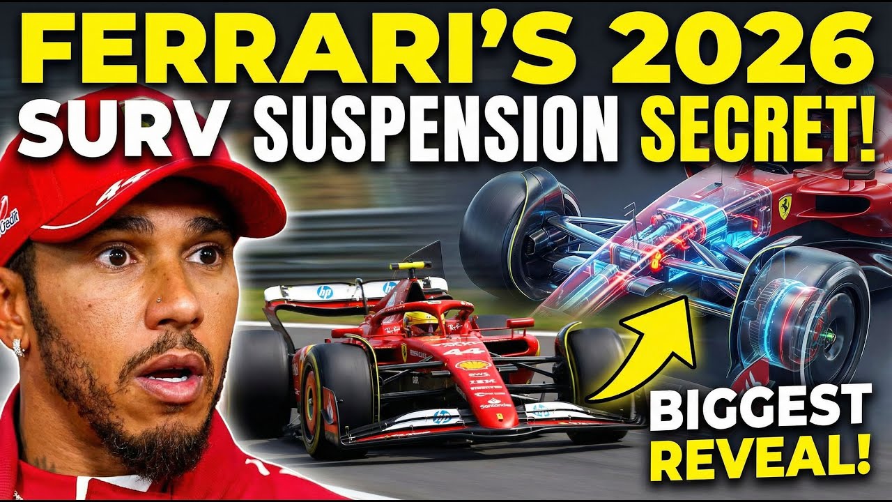 Ferrari's BIGGEST Secret Revealed: What's Behind Their GAMECHANGING Suspension in 2026?