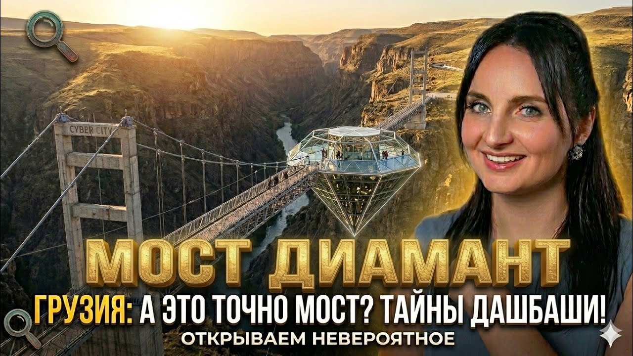 1.🇬🇪 Мост Диамант - тайное место Грузии. #грузия