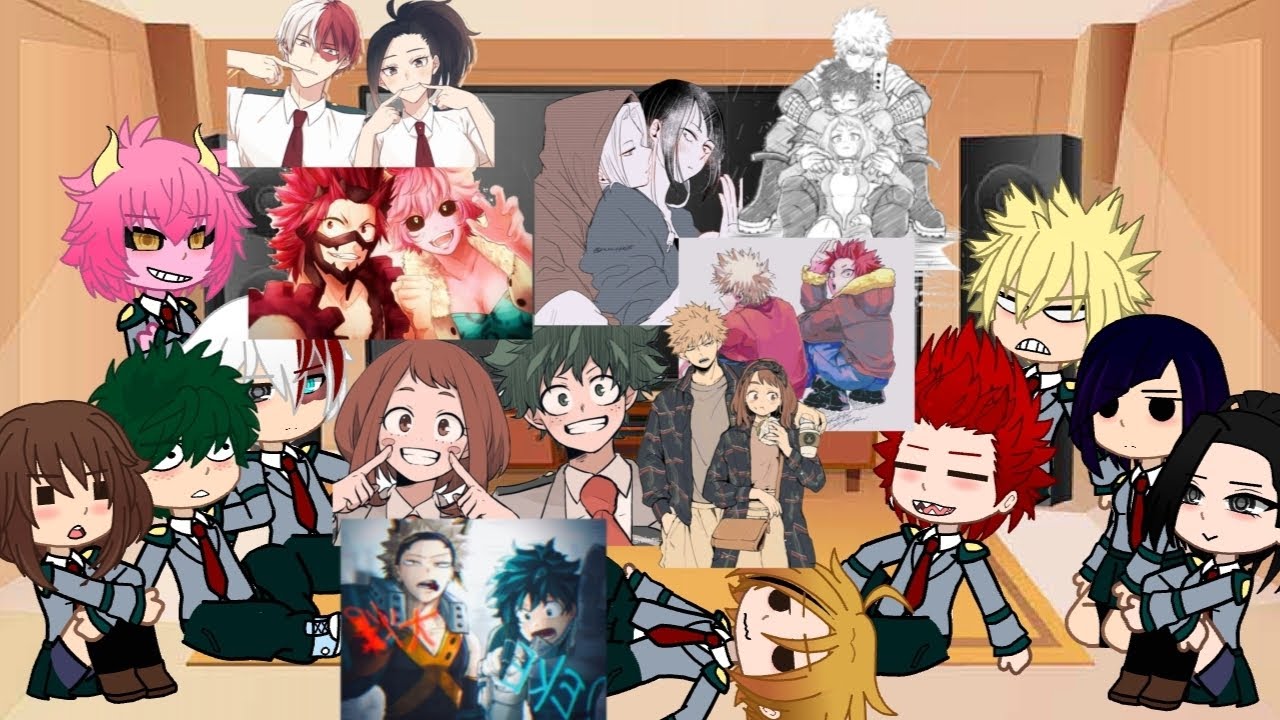 MHA s1 react to themselves, to the future and some ships | AU | Gacha React | [R/Desc]