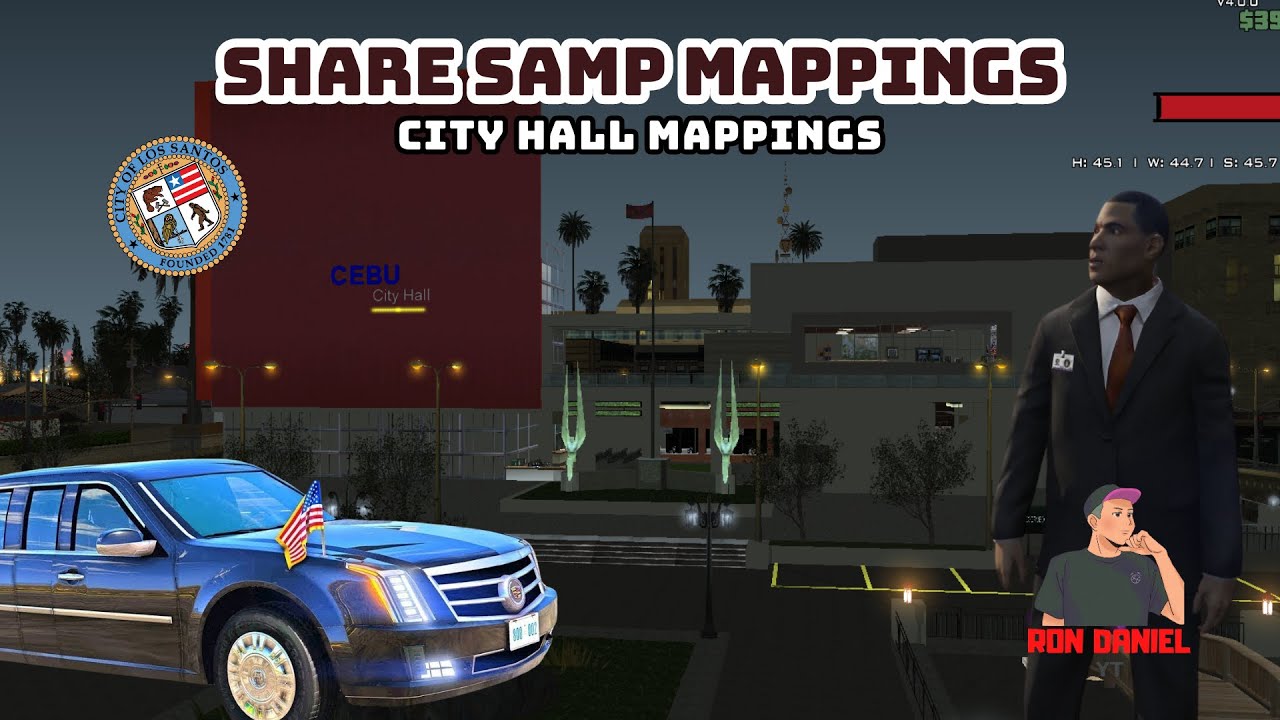 [SHARE] GTA SAMP MAPPINGS CITY HALL OPEN INT || RON DANIEL YT