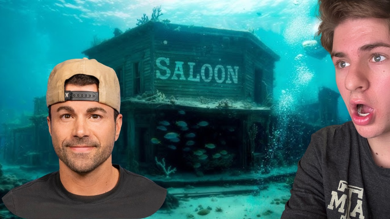 I Reacted To Mark Rober Uncovering America's Underwater City!