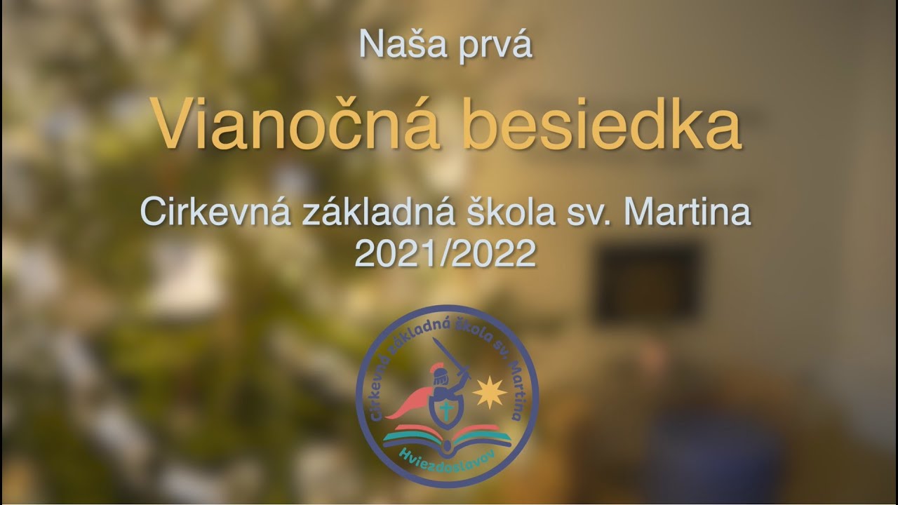 Naša prvá VIANOČNÁ BESIEDKA