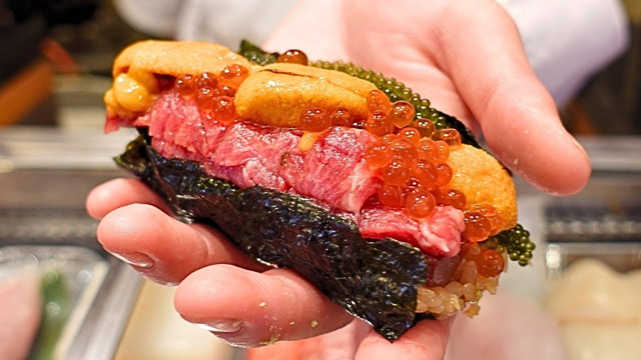バブリーすぎるスペシャリテ…おまかせもおこのみも対応する琉球版江戸前寿司【築地男前鮓 国際通り屋台村】