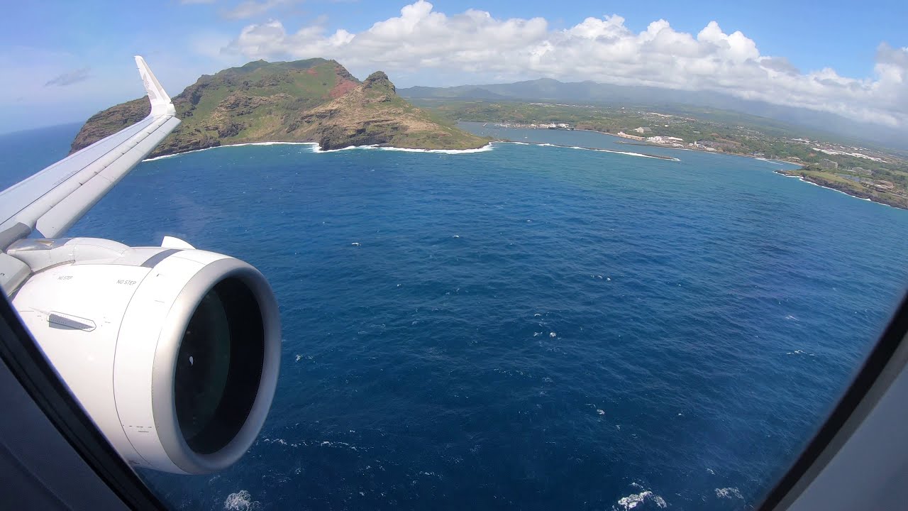 Hawaiian Airlines A321neo Landing - Lihue International Airport