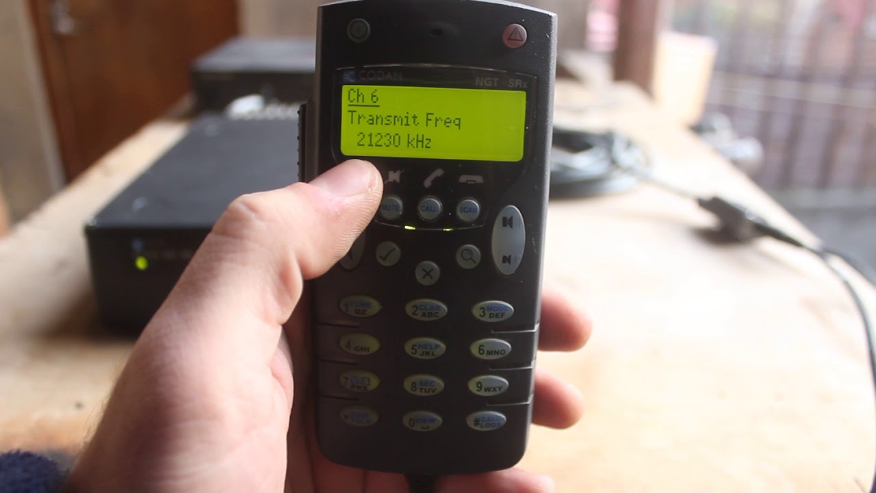 CODAN NGT - How to Change Frequencies
